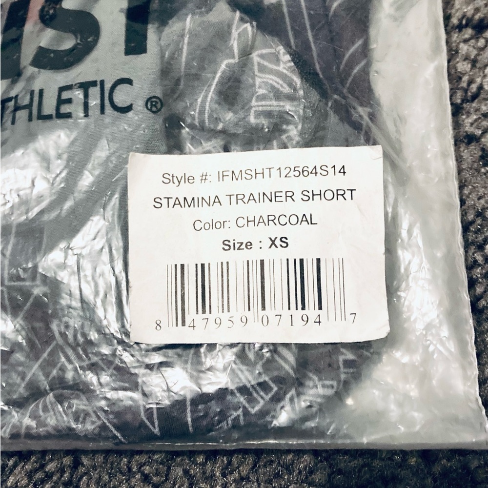Iron Fist Athletic Stamina Trainer Shorts (Charcoal) - Picture 8 of 8